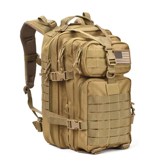 Military Tactical Assault Pack Backpack Army Molle Bug Out Bag Backpacks Small Rucksack for Outdoor Hiking Camping Trekking Hunting Brown